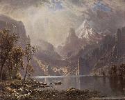 Albert Bierstadt In the Sierras oil on canvas